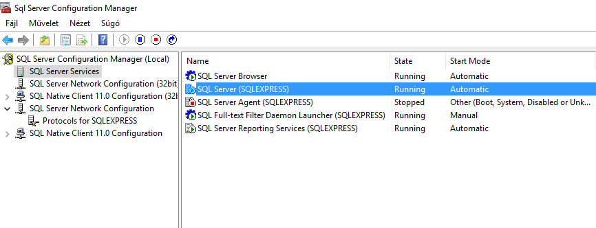 SQL Server Configuration Manager